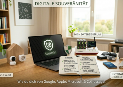 Digitale Souveränität – Wie du dich von Google, Apple, Microsoft & Co. lossagst und deine digitalen Dienste selbst betreibst