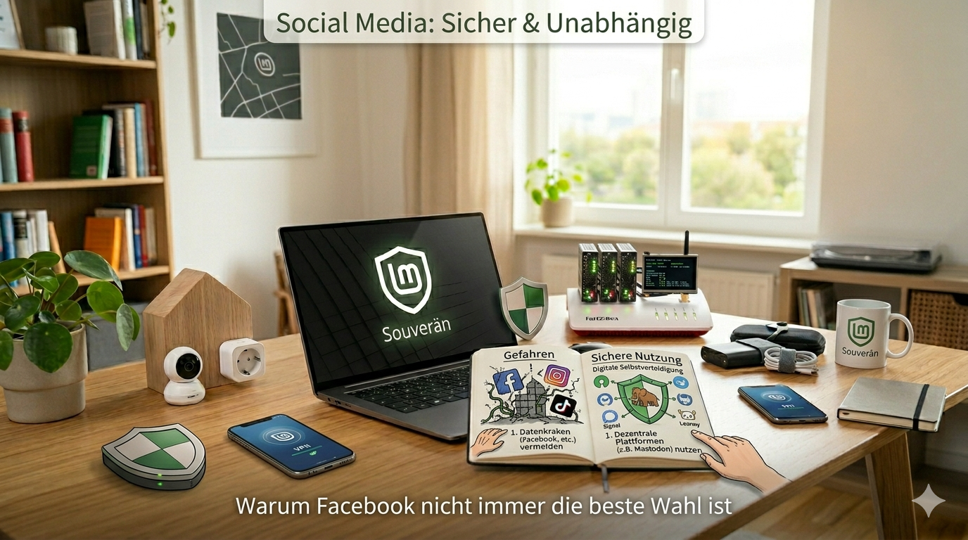 Social Media – Wie nutzt man es sicher und warum Facebook nicht immer die beste Wahl ist