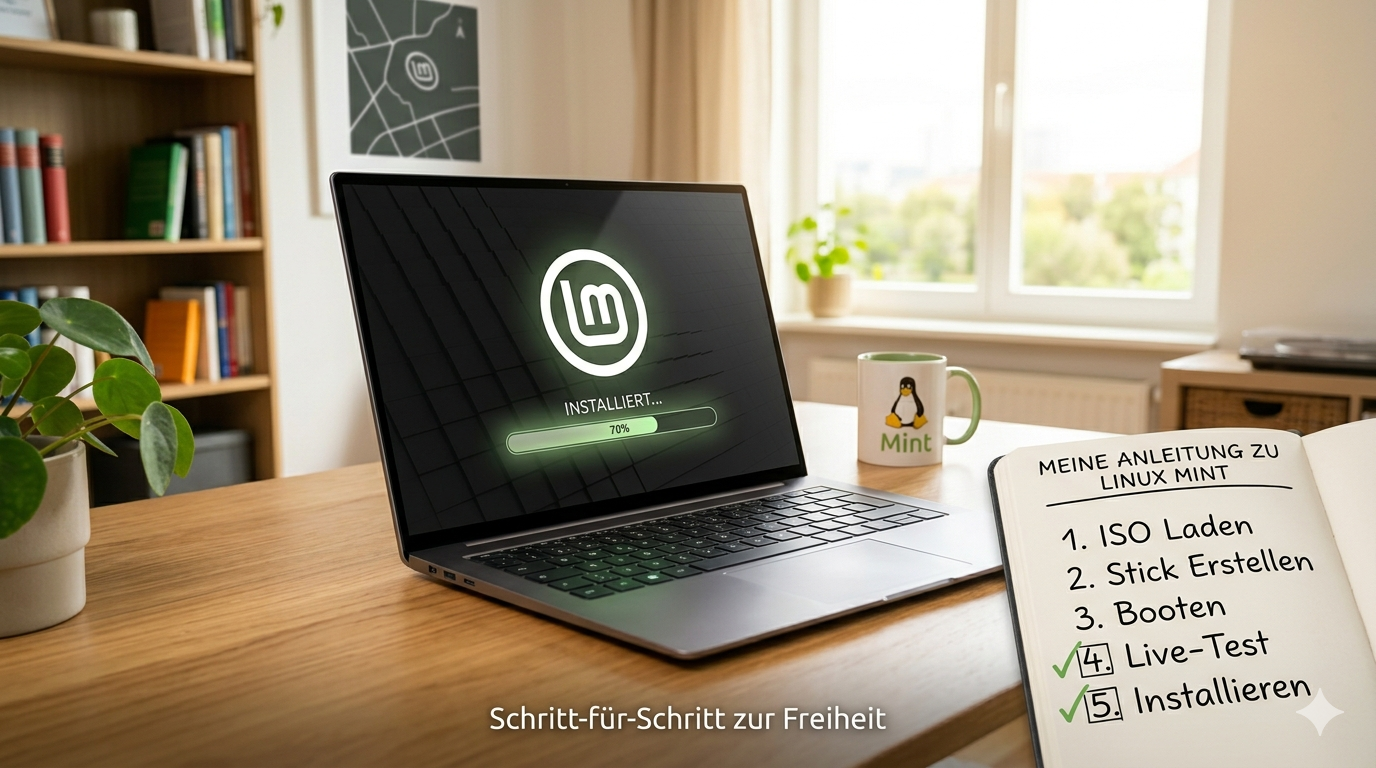 So installierst Du Linux Mint